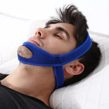 

Professional Anti Snore Chin Strap Stop Snoring Belt Anti Apnea Jaw Solution Sleep Support Apnea Belt Sleeping Care Tools