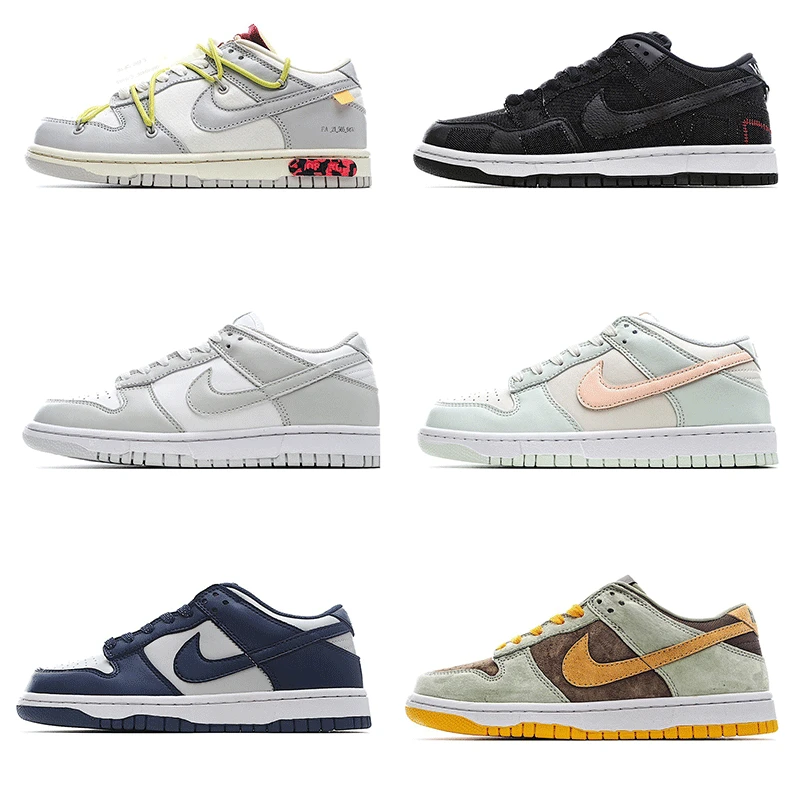 Кроссовки мужские/женские для скейтборда Клубная обувь голф Wasted Youth x SB Dunks Shadow Ben