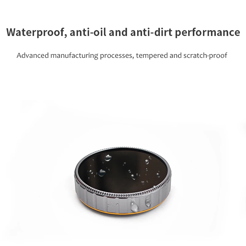 Lens Filter Waterproof Diving Filter Nd8/16/32/64 Uv Cpl Angle Adjustable Filters for Osmo Action Protector