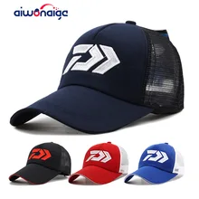 Новинка 2020, летняя мужская кепка DAIWA, женская кепка, регулируемая солнцезащитная Кепка из сетки, брендовая уличная Кепка для рыбалки, кепки-бейсболки Новинка 2020, летняя мужская кепка DAIWA, женская кепка, регулируемая солнцезащитная Кепка из сетки, брендовая уличная Кепка для рыбалки, кепки-бейсболки