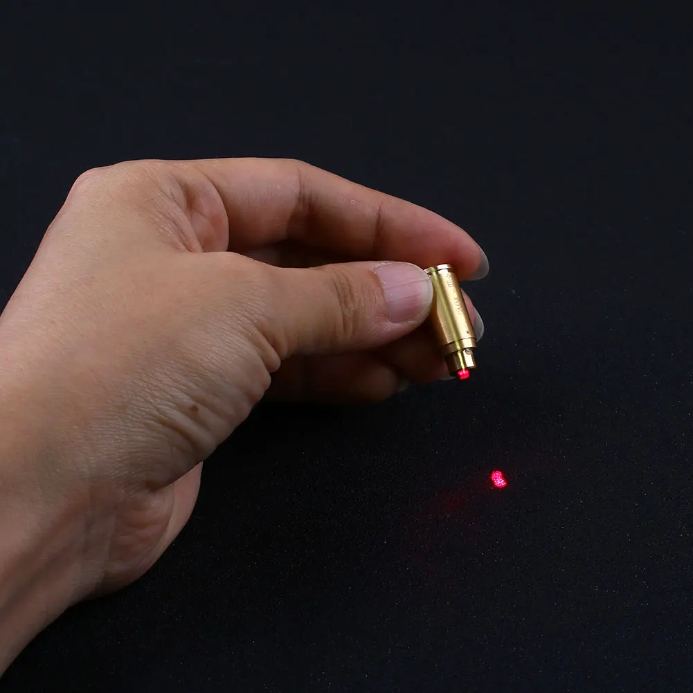 9 мм лазерный Dot Boresighter Диаметр Sighter Калибр Картридж Латунь тактический Охота Открытый принадлежности для инструментов