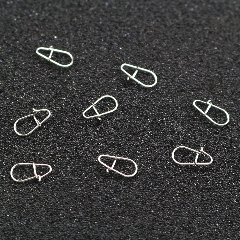 

Lure Brooch Stainless Steel Fast Brooch Fishing Connector Lure Sea Strong Angling 14kg Rally Small Accessories