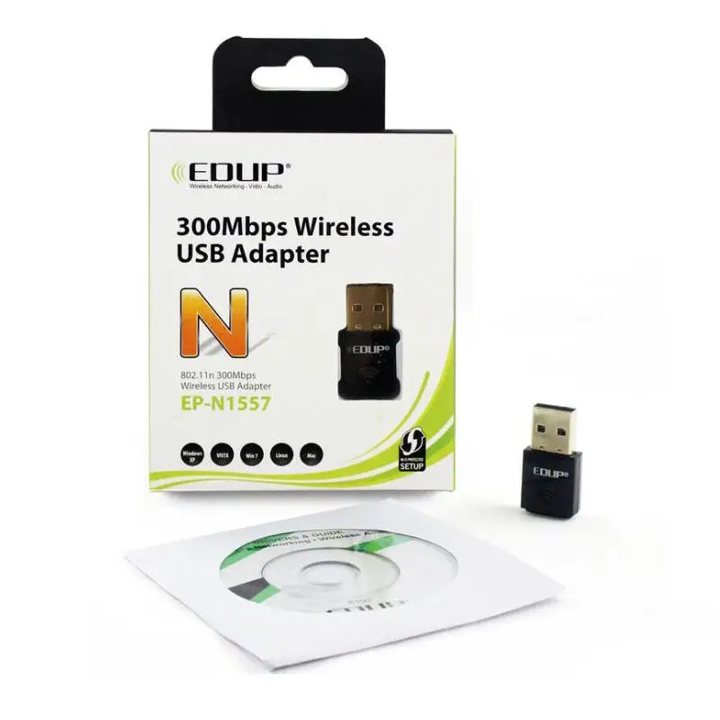 USB Wifi адаптер 300 Мбит/с Wi-Fi адаптер 2,4 ГГц антенна USB Ethernet PC Wi-Fi адаптер LAN Wifi ключ Wifi приемник