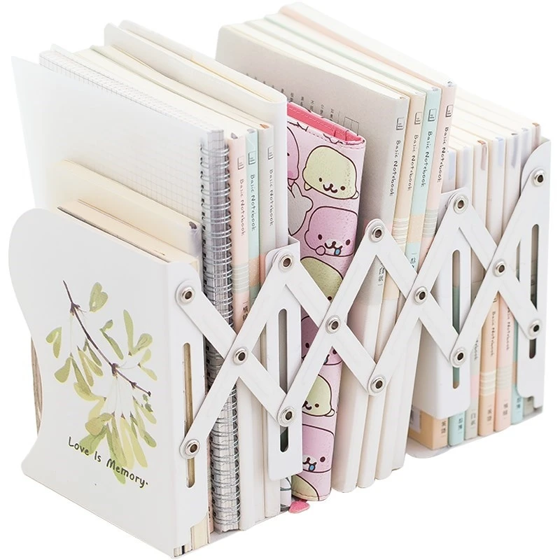 

Retractable Bookshelf, Metal Size, Folding Folder, Creativity, Pupil, Simple Book, Baffle, Bookshelf, Children's Desk, Simple Bo