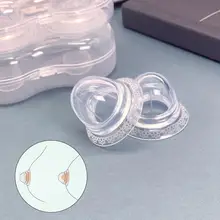 Correcteur de mamelon en Silicone, 2 pièces, correcteur de sein, coquille de tasse d'allaitement, bretelles, pinces correctrices 