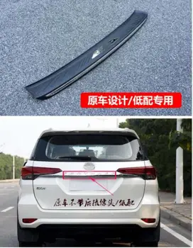 

For Toyota Fortuner 2016-2019 rear guard plate refitted trunk protection bright strip high quality stainless steel accessories