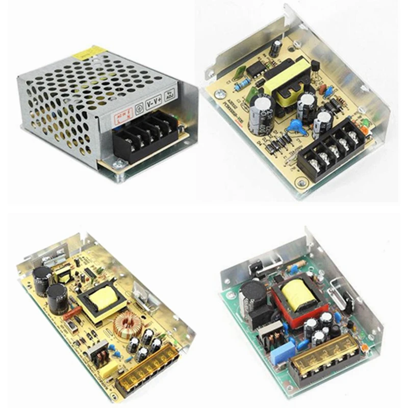 Импульсный источник питания fonte ac110~ 220v изменить на DC 9V 6V 3V 3a4a5a10a20a30a40a50a60a12W60W150W360W smps led fuente de poder