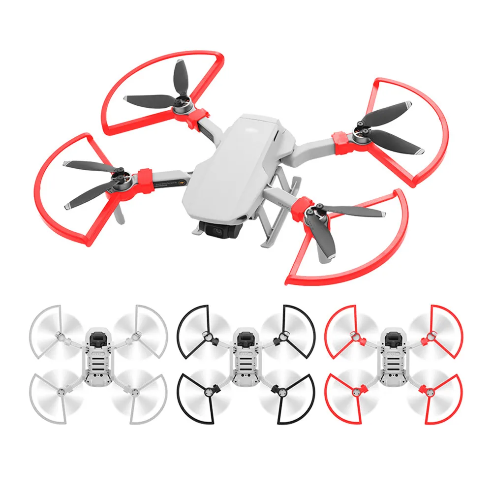 Buy Propeller Guards Anti-collision Protective Ring for DJI Mavic Mini Drone Accessories Remote Control Rocker Protector