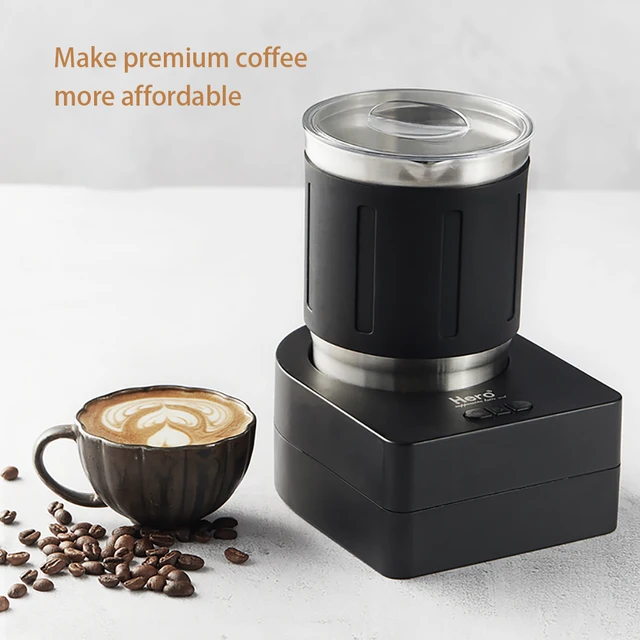 THERMOS Electric Milk Frothers Automatic Milk Foaming Maker For Espresso  Coffee 4 Working Modes EHA-5606A-W 220V - AliExpress