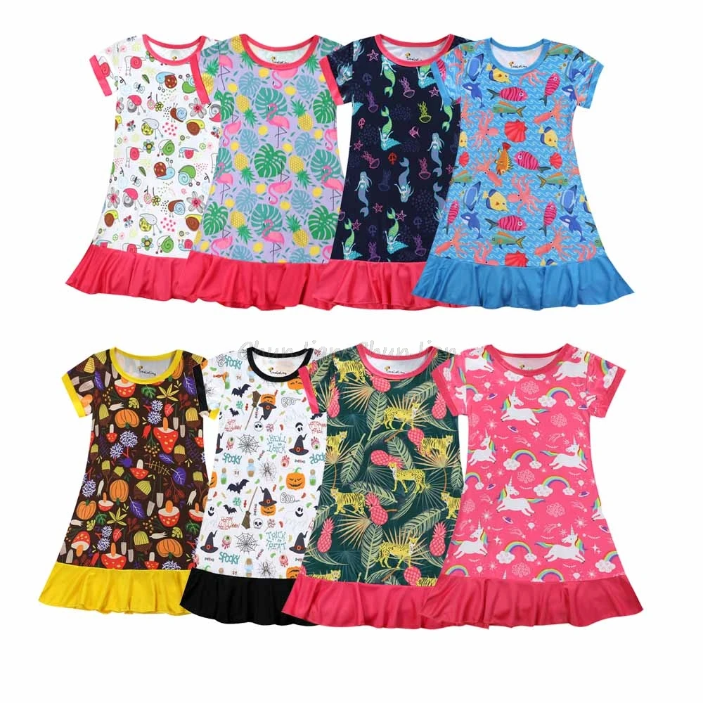 100 Satin Pajamas for 3 to 14 Years Kids Pyjamas Children's Cotton Sleepwear Baby Homewear Night Suits Boys Silk Pajama Sets best toddler nightgown