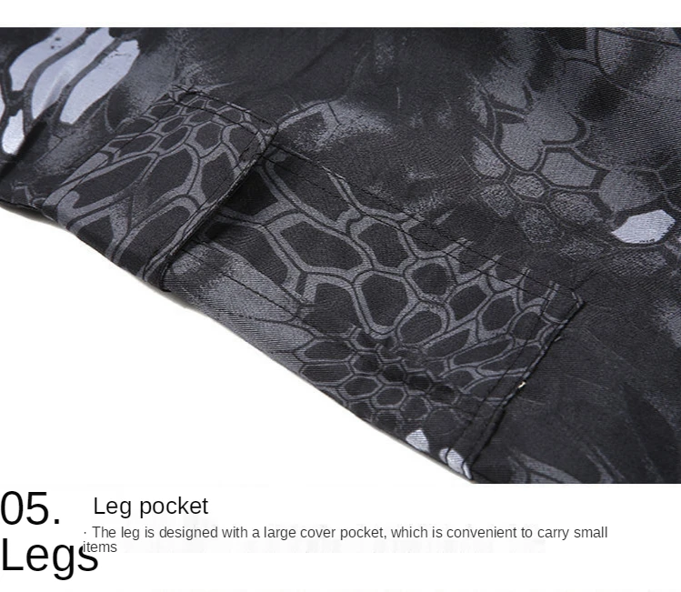 Camouflage Men 's Suit 2021 Spring and Autumn Youth Military Training Wear-Resistant Sweat-Absorbent Trousers Two - Piece Suit Camouflage Men 's Suit 2021 Spring and Autumn Youth Military Training Wear-Resistant Sweat-Absorbent Trousers Two - Piece Suit