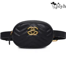 JOYHO поясная сумка Женская поясная сумка роскошный бренд кожаная нагрудная сумка для денег Телефон Удобная поясная сумка Fannypack