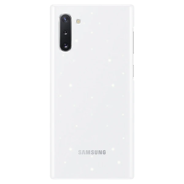 Умный светодиодный Чехол samsung для samsung Galaxy Note10 Note 10 NoteX Note X Note10PLUS, жесткий чехол для телефона - Цвет: White