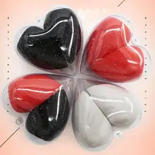 2 шт., мягкие капли, губка для макияжа, гидрофильный BB крем, красота, яйцо, сердце, форма, влажное и сухое использование, основа для лица, пудра, пуховка