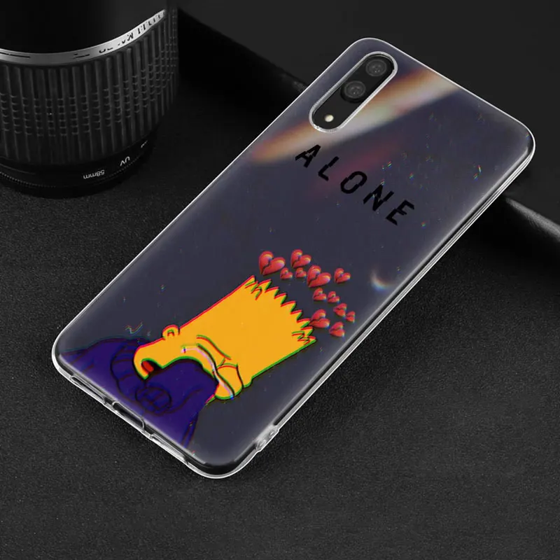 005 Забавный Симпсон Мягкий силиконовый чехол для телефона huawei P30 P20 Pro P10 P9 P8 Lite P Smart Z Plus NOVA 3 3i 5i 5 5Pro чехол - Цвет: 005