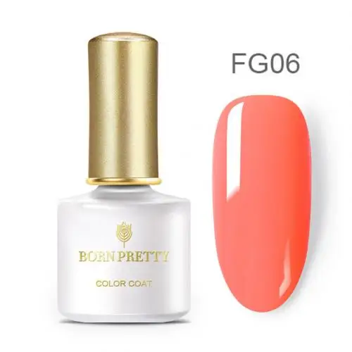 FG06 BORN PRETTY флуоресцентная светящаяся фототерапия лак для ногтей гель для маникюра Декор свечение ногтей в темноте лак гель лак для ногтей - Цвет: FG06