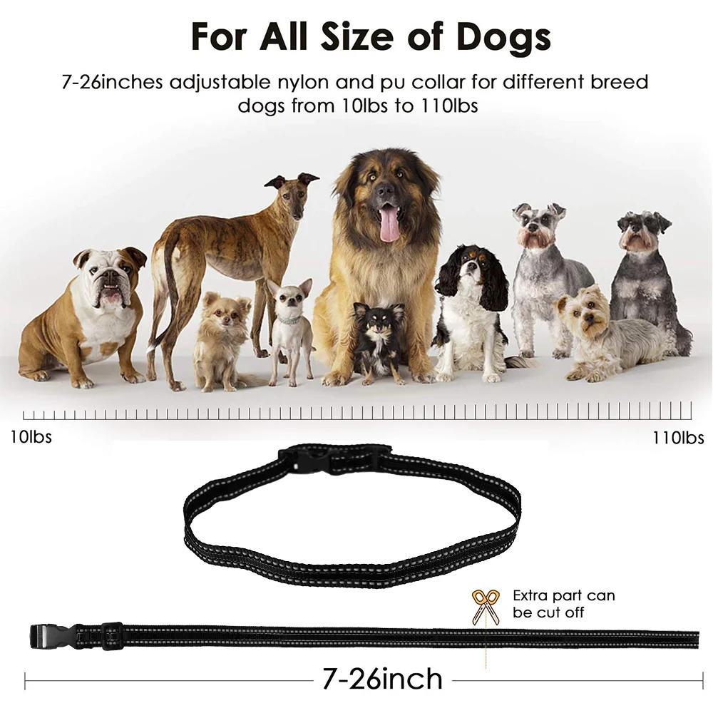 Тренировочный ошейник для собак с дистанционным управлением антилай