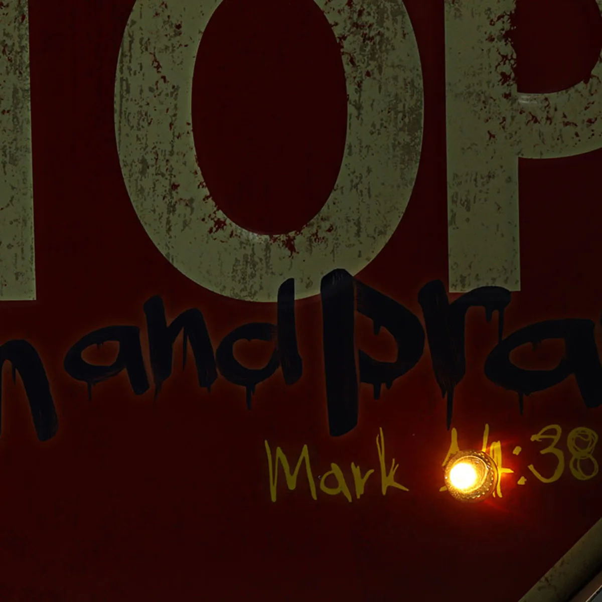 Стоп светодиодный металлический оловянный знак подвесной Ретро табличка Плакат Бар Паб домашний настенный Декор 33x33 см Бар Ресторан украшения для кафе