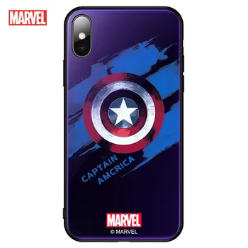 

Marvel's Original phone case for the iPhone XR Xs Max Blue Light glass mirror case full fall proof case
