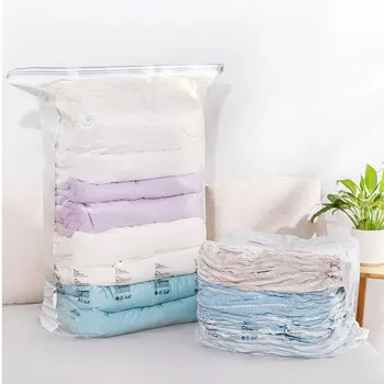 

Three-dimensional Vacuum Compression Bag Clothes Storage Bag Household Storage Finishing Bag No Pumps Need HKS99