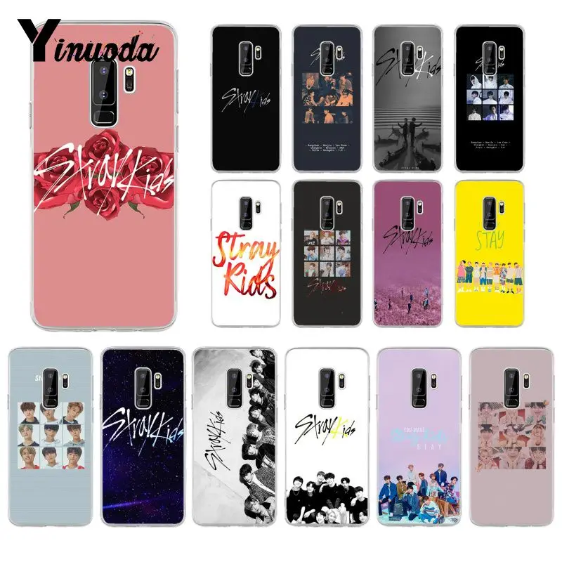 

Yinuoda Stray Kids TPU Soft Silicone Phone Case Cover for Samsung S5 S6 S6 edge S6edge Plus S7 S8 S9 Plus Cover