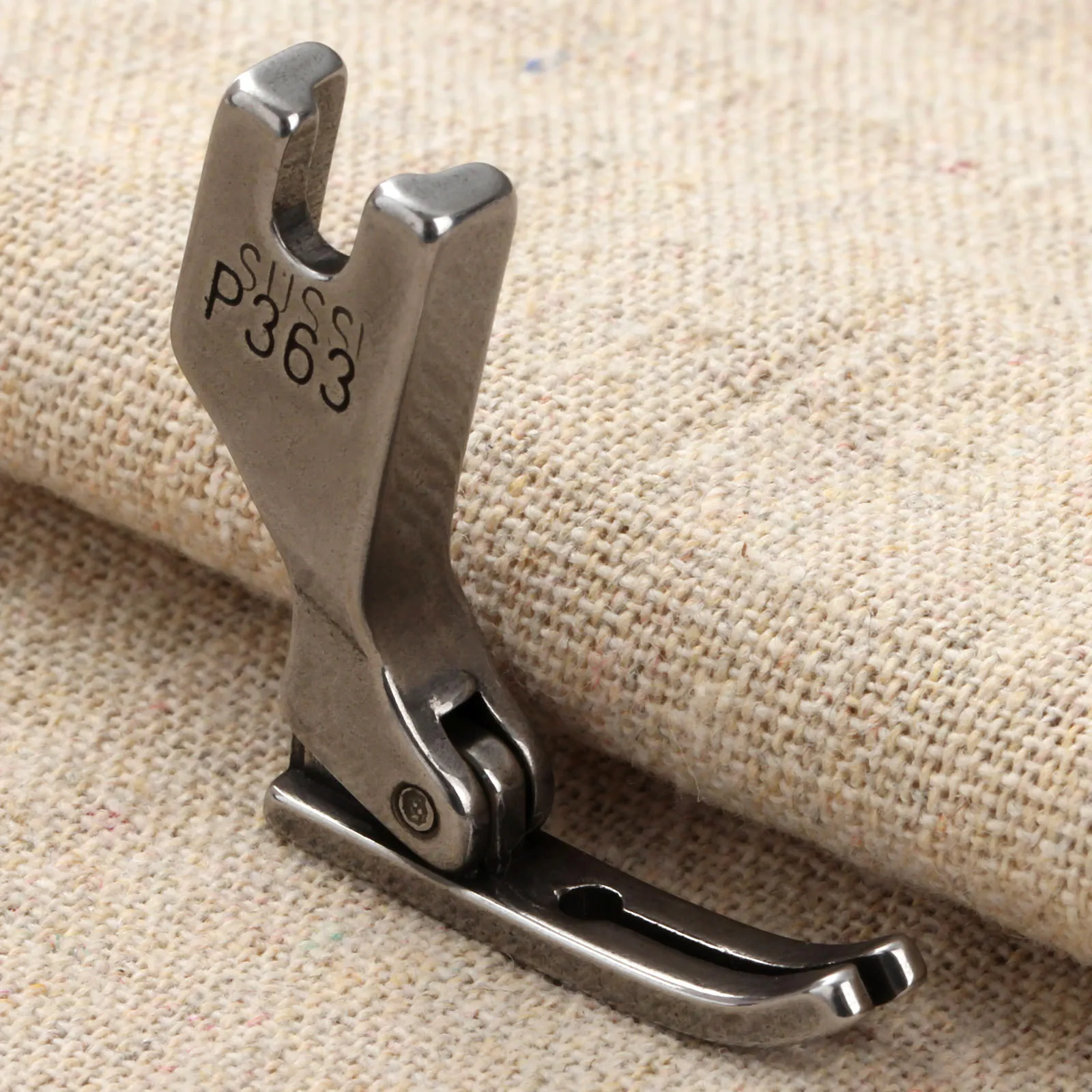 Industrial Sewing Machine Steel Narrow Zipper Presser Foot P363 for Brother Juki 