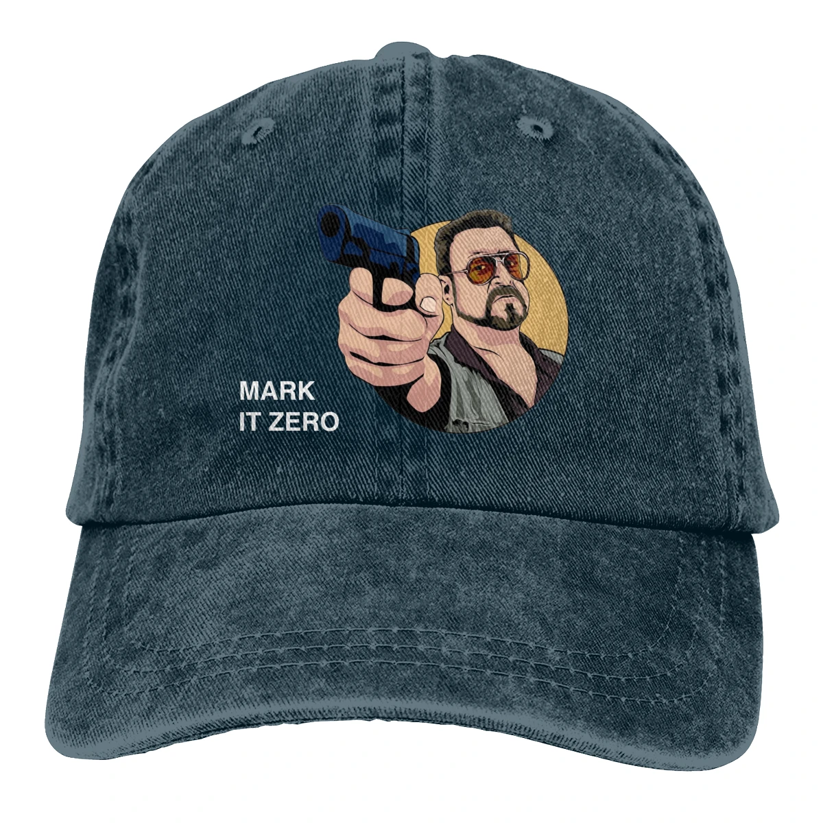 Make It Zero Casquette, синяя мужская и женская джинсовая бейсболка, регулируемая бейсболка для гольфа
