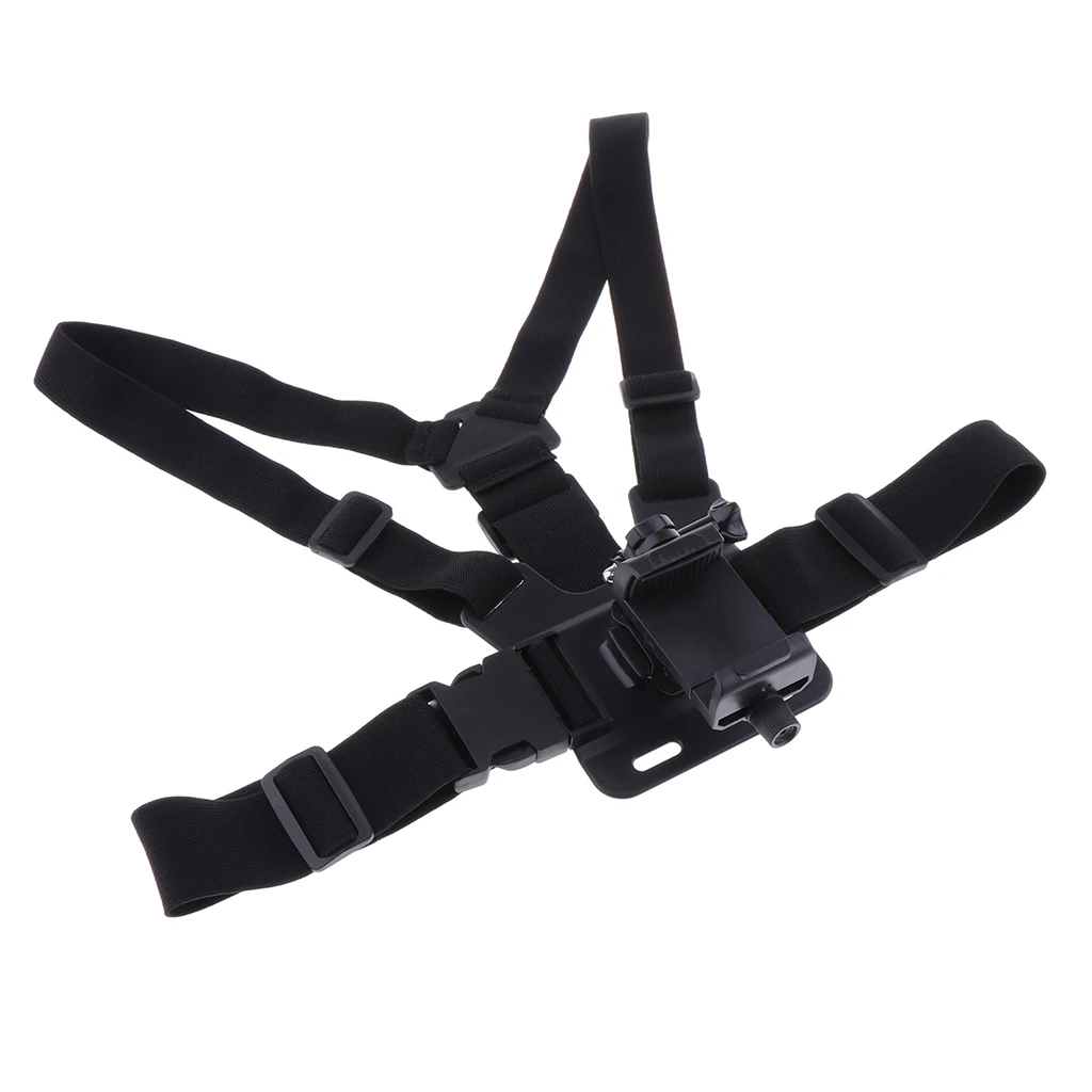Chest Mount Phone Holder Adjustable Action Chesty Strap Harness