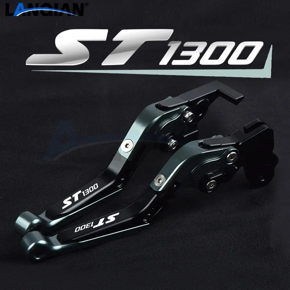 

For Honda ST1300 Motorcycle Adjustable Extendable Foldable Brake Clutch Levers ST 1300 2008 2009 2010 2011 2012 Accessories