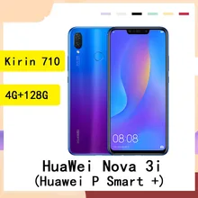 HuaWei P smart+ / Huawei NOVA 3i smartphone 24.0MP 4 Cameras 4GB RAM 128GB ROM Kirin 710 Android 8.1