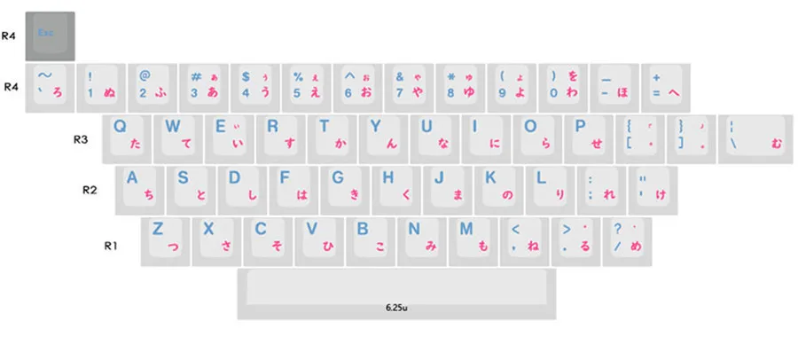 Jan Base x1 139 ключей японский корень Япония синий голубой язык Вишневый профиль краситель Sub Keycap PBT для gh60 xd60 xd84 tada68 87 104 - Цвет: Jan Base x1