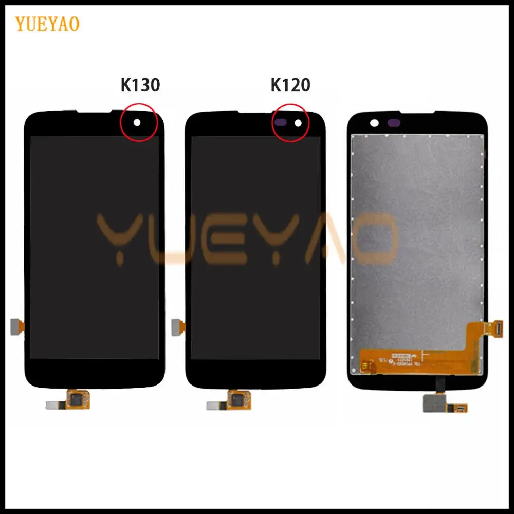 ЖК-экран K120 для LG K4 LTE 3G 4G K121 K120E K130E ЖК-дисплей кодирующий преобразователь