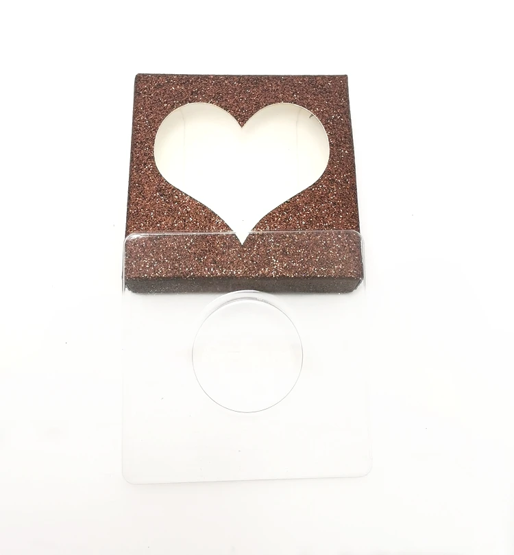 heart coffe 10 компл./лот упаковочная коробка для ресниц пустой ресницы посылка многоцветный бумажная коробка белый фарфоровый поднос с фокусным расстоянием 25 мм ресницы DIY светодиодной вспышкой упаковочная коробка - Цвет: heart coffe