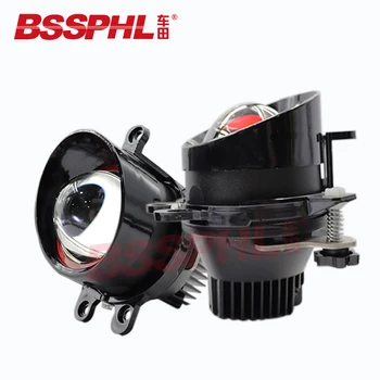 

BSSPHL Car Retrofit light HD 3.0 Bifocal LED fog lamp projector fit for TOYOTA Land Cruiser Prado 10-/RAV4 SUZUKI Kizashi 10-