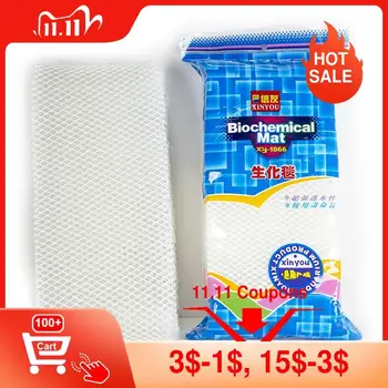 

Newest Aquarium Filter Blanket filamentary Fibre Fiber,Filter Media Biological Biochemical Pads Carpet Bed for bottom filtration