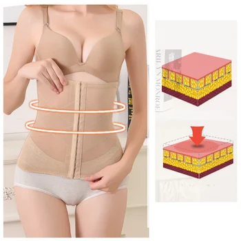 

Waist Trainer Body Shaper Slimming Belt Modeling Tapes Tummy Belly Control Postpartum Corset Reduce Fat Cincher Thin Shapewear