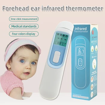

Portable Medical Non-Contact Infrared Thermometer Forehead Handheld Body/Object Temperature Measure IR Infrared For Adults Baby