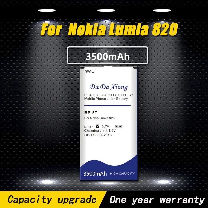 3500 мАч BP 5T BP5T литий ионный аккумулятор для телефона Nokia Lumia 820 Arrow RM 878 825 820T 2