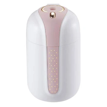 

New Large-Capacity Spray Small Comet Humidifier Home Desktop Usb Mini Charging Wireless Humidifier,Pink