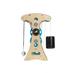 Цельнометаллические 3D Galileo маятниковые часы сплав собранная модель игрушки для Наука для взрослых модель для эксперимента комплект