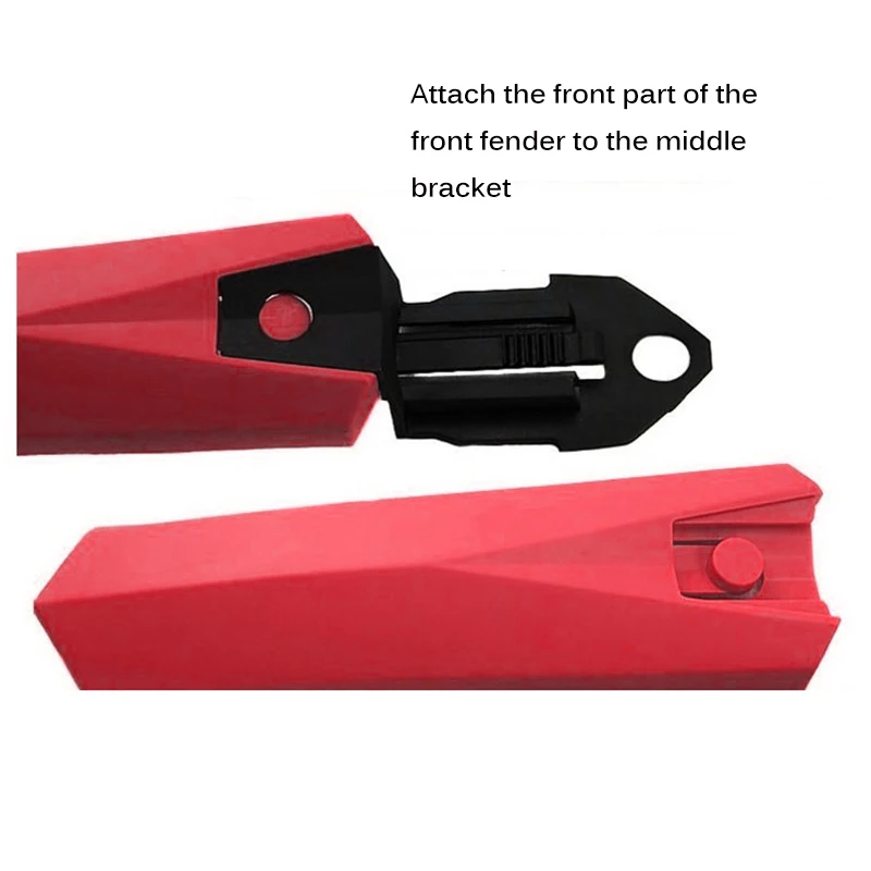 MTB Road Bike Mudguard Cycling DIY Accessories Fenders Mud Guard Protective Hard-Wearing Bicycle Parts Plastic Rubber Mudguard