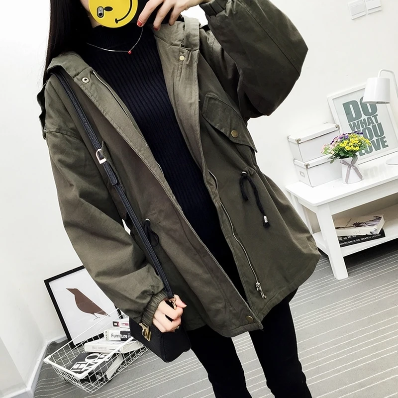 

2020, new winter jacket, coat, Korean hooded parkas, slim women's jackets Abrigos Mujer invierno 2020