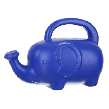 

New Elephant Watering Can 2 Quarts Blue/Green Novelty Indoor Watering Can Handheld Elephant Watering Can Pot Home Garden SMD66