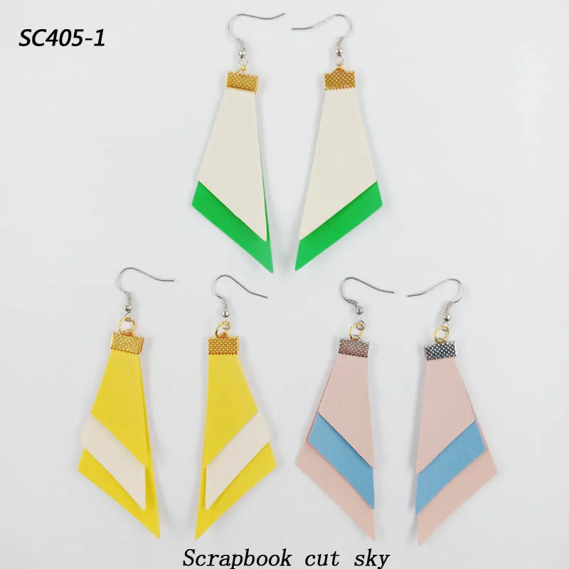 Earring-SC405 скрапбукинга срезанное небо и стальные деревянные штампы совместимы с большинством машин