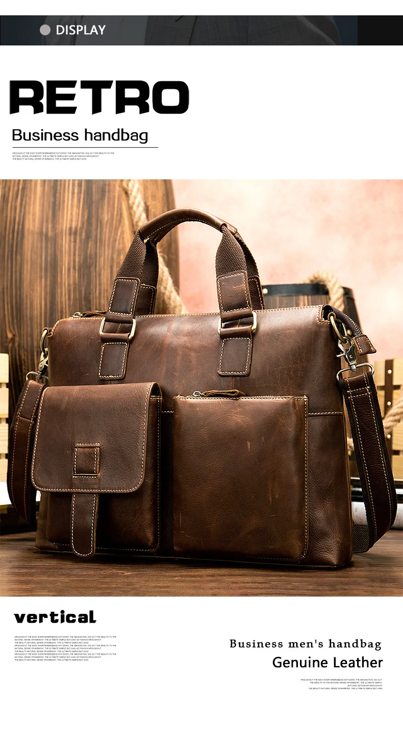 MAHEU, мужской кожаный портфель, ручная сумка, натуральная кожа, деловая сумка, рабочая сумка для доктора, офиса, мужская деловая сумка на плечо 40 см