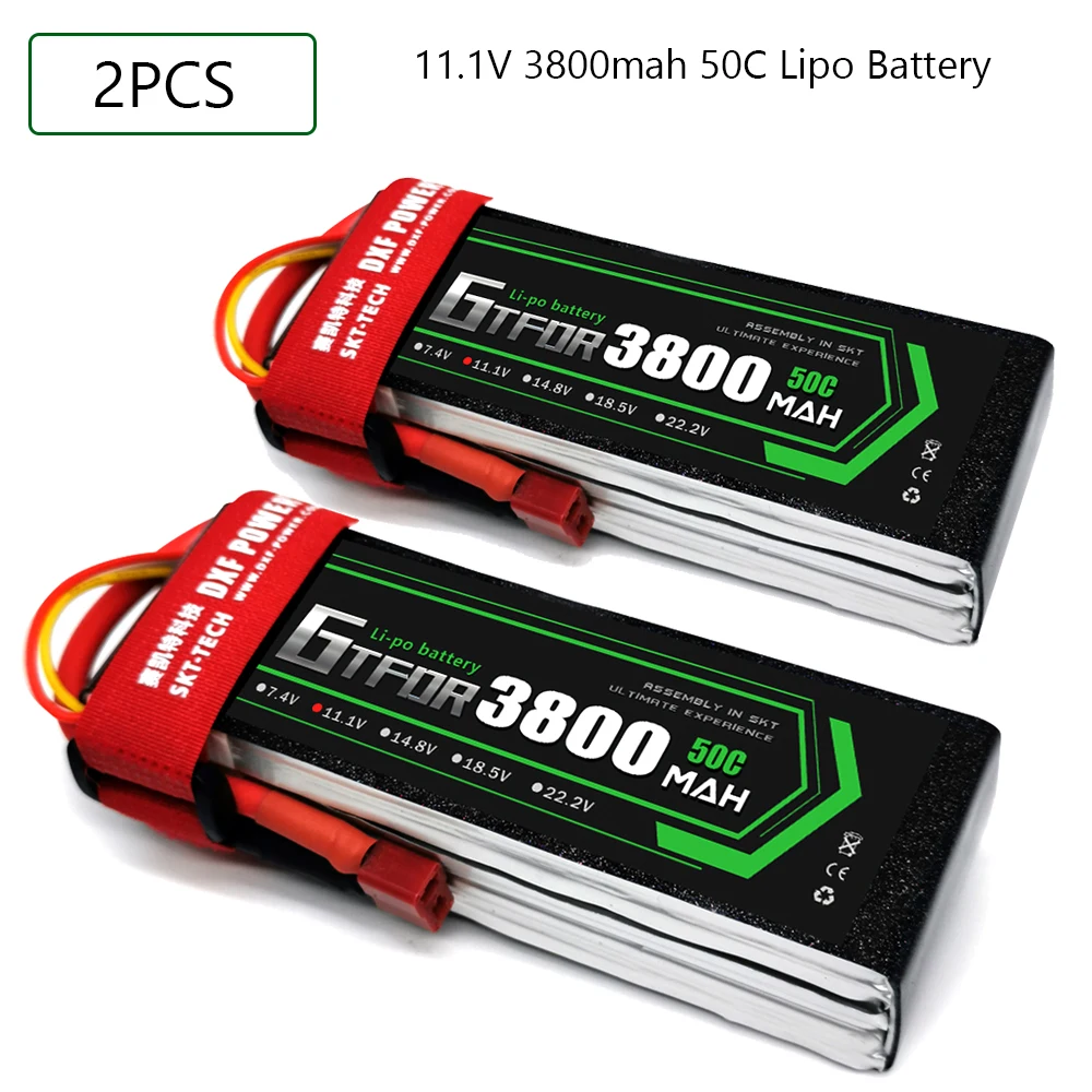 GTFDR 3800mAh 11 1 V 50C-100C Lipo батарея 3S XT60/DEANS/XT90/EC5 для AKKU Drone FPV Truck four axi вертолет RC