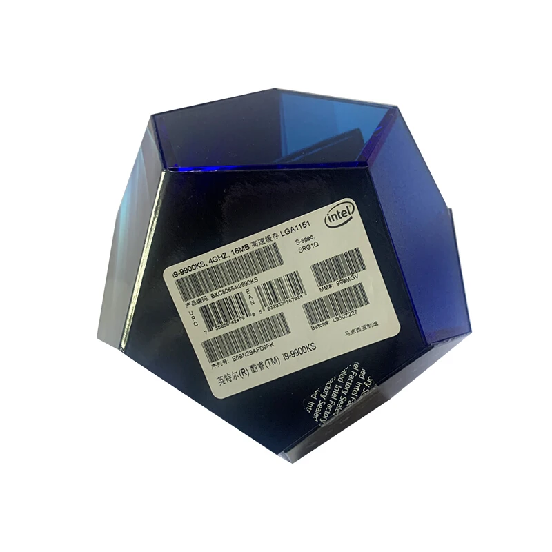 Процессор Intel Core i9-9900KS для настольных ПК, 8 ядер до 5,0 ГГц, полностью разблокированный процессор Turbo LGA1151 Z390 127 Вт