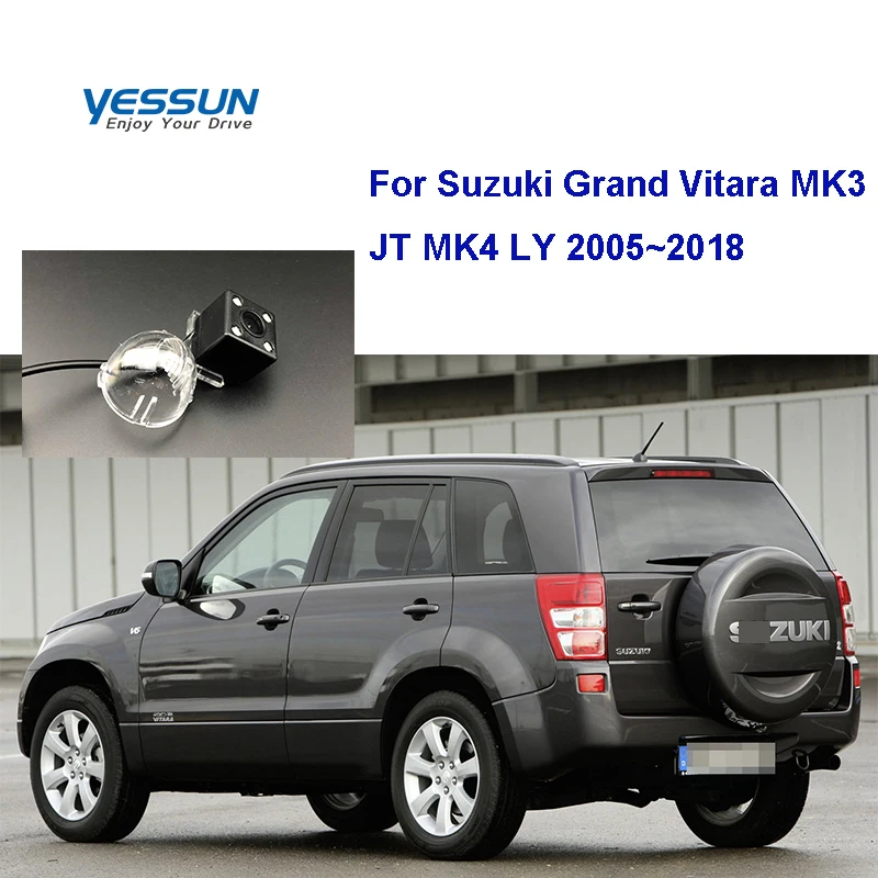 

camera housing/ License plate camera For Suzuki Grand Vitara MK3 JT MK4 LY 2005~2018 Car Rear View camera/nightview car camera