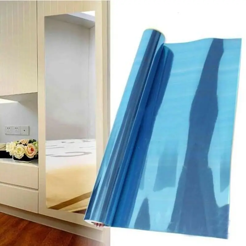 Mirror Wall Sticker Mirror Wall Stickers Self-adhesive Square Soft Mirror Sticker DIY Acrylic 3D Wall Decal Stickers for Living Room Bathroom Decors mirror wall sticker acrylic wall sticker acrylic mosaic tiles sticker