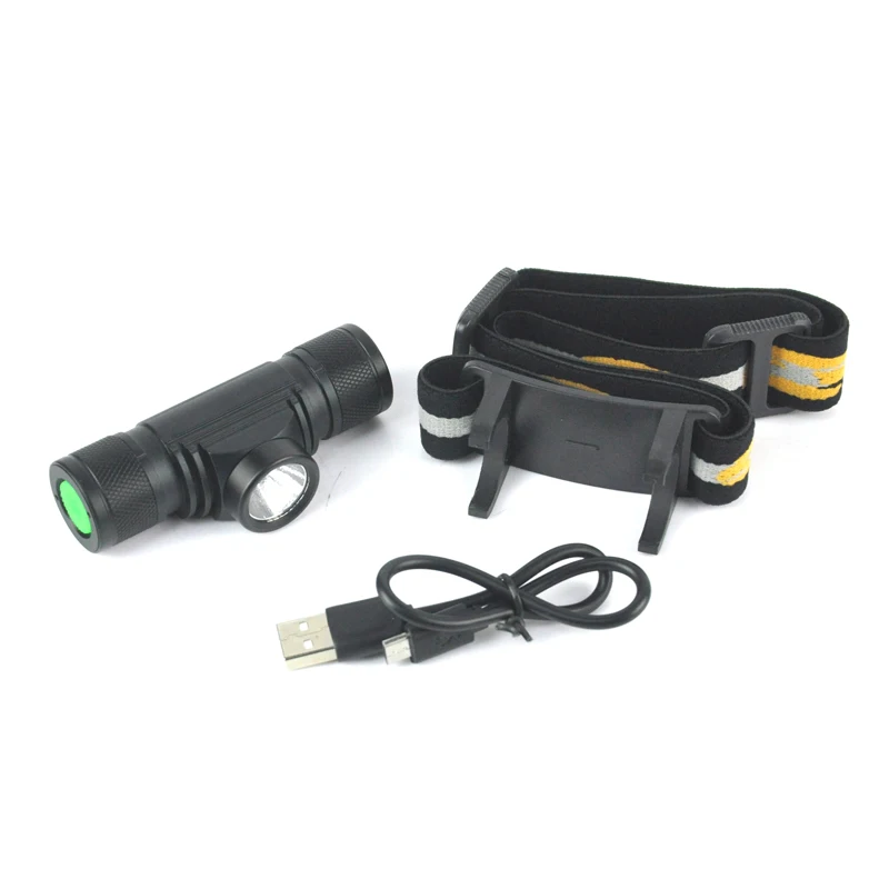 D10 3000 люмен XM L2 светодиодный налобный фонарь USB перезаряжаемая велосипедная фара